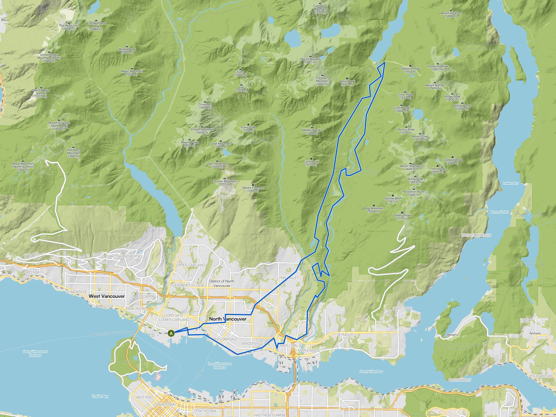 The best cycling routes in British Columbia | Komoot